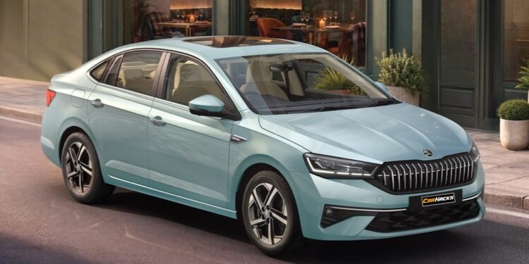 New Skoda Slavia Facelift