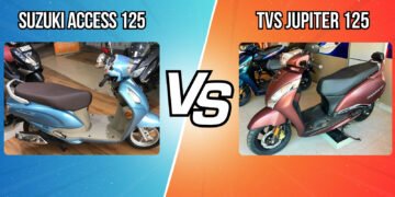 Suzuki Access 125 vs TVS Jupiter 125